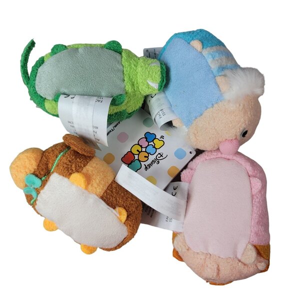 Disney Peter Pan Mini Plush Lot of 10 Tinkerbell Captain Hook John Tsum Tsum NEW - Picture 16 of 16